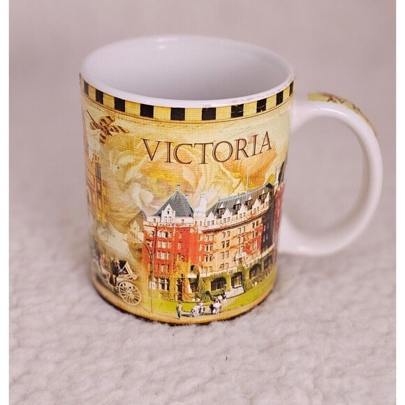 12 Ozs MUG VICTORIA SEPIA - Picture 1 of 6